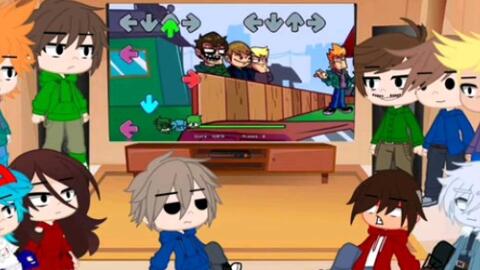 Eddsworld React To Future Tom and Tord, Gacha React