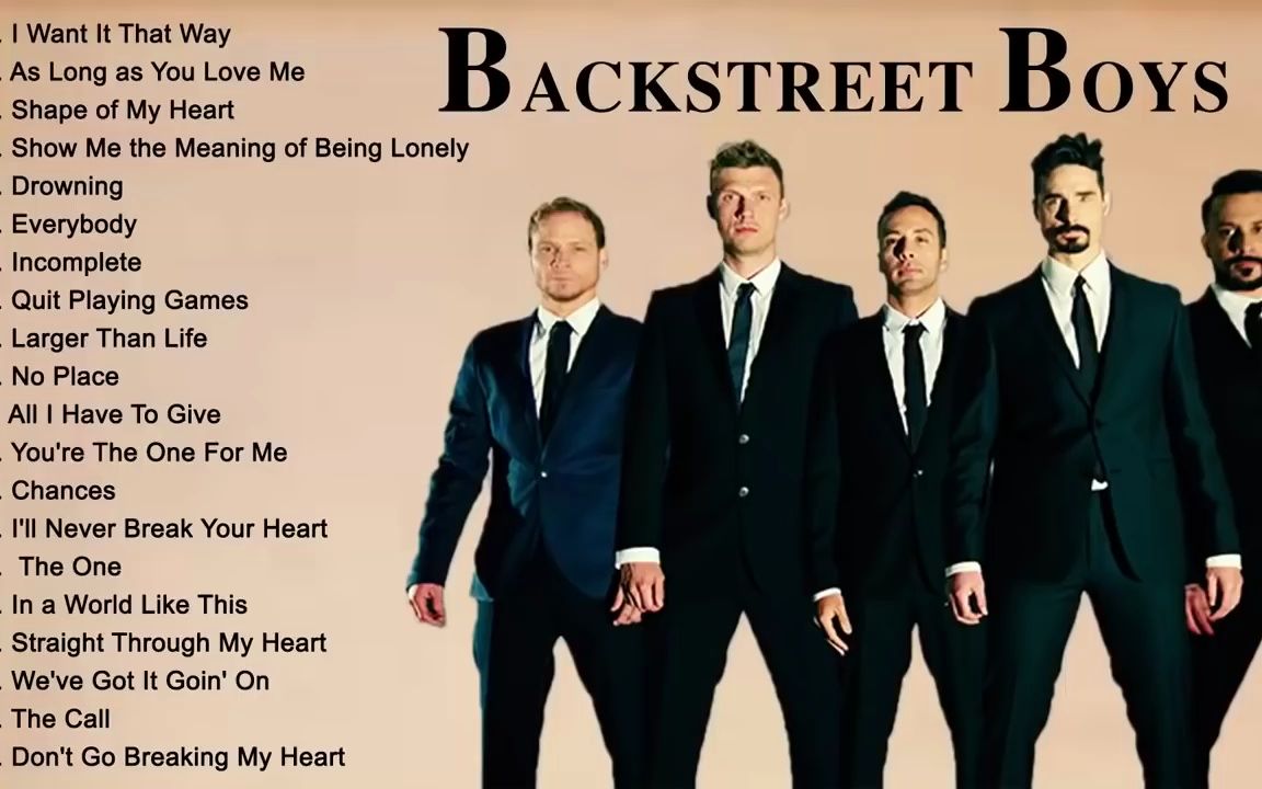 [图]Backstreet Boys 后街男孩精选20首