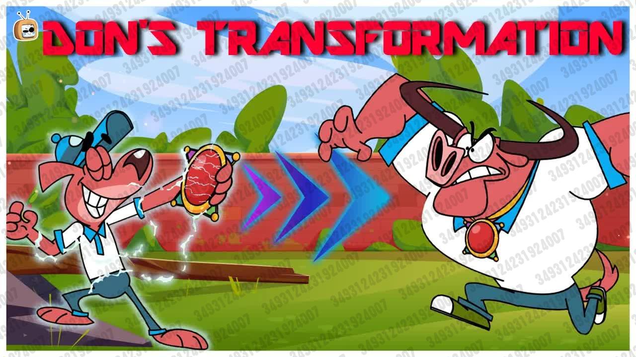 03 【chotoonz tv - funny cartoons for kids】小狗唐的变身|老鼠之