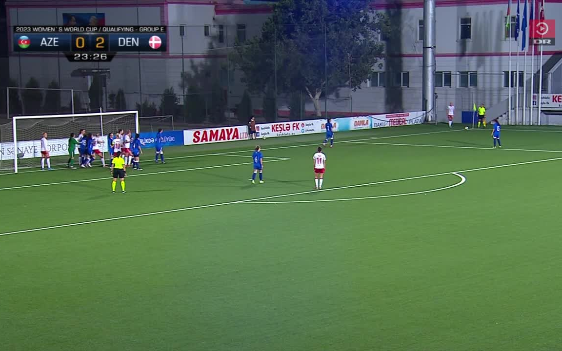 [图]【FIFA 2023 Women's World Cup Qualifying】Azerbaijan vs Denmark