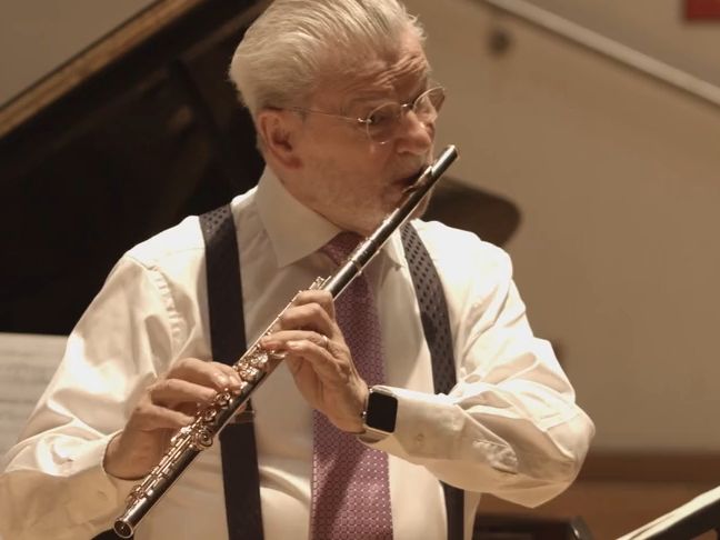 英国蓍名长笛演奏家 james galway 长笛演奏《marais