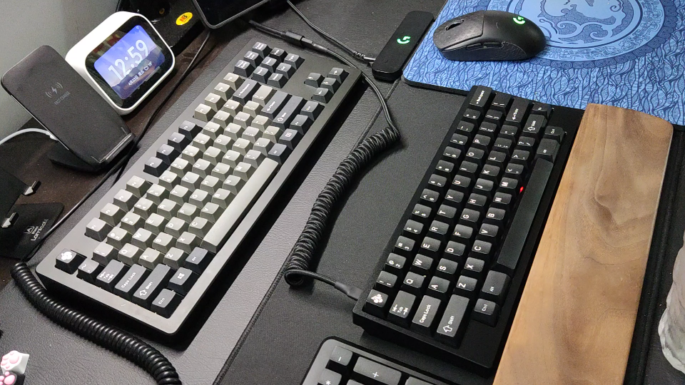 polaris 电泳黑 hhkb hg黑 pc定 菜菜黑二色 打字音分享