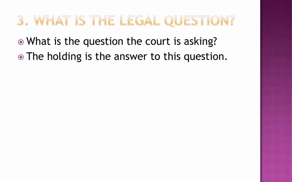 [图]Michigan密歇根州立大学法学院【如何阅读案例及明白所含之意】How to Read a Case And Understand What it Means