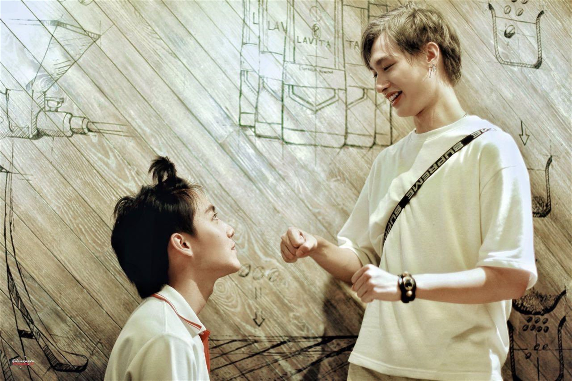 占有欲这块我只服书爷cr _ logo #甜橙夫夫 #markgun #陈智霆