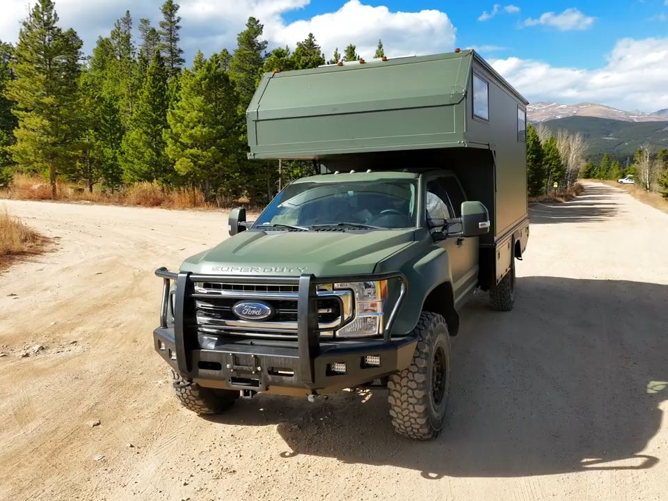 福特f550皮卡房车