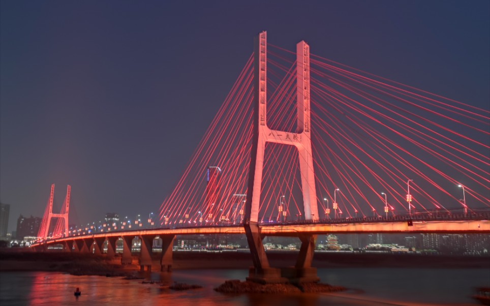 打卡南昌八一大桥&白天与夜景