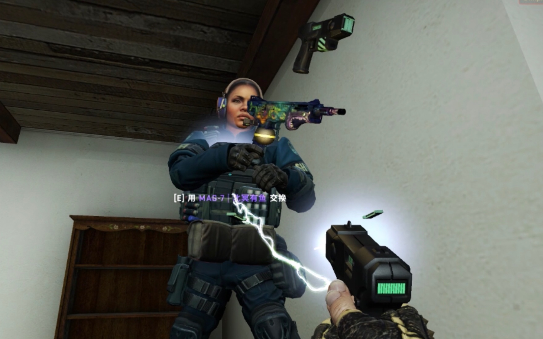 老六万恶之源csgo人质图