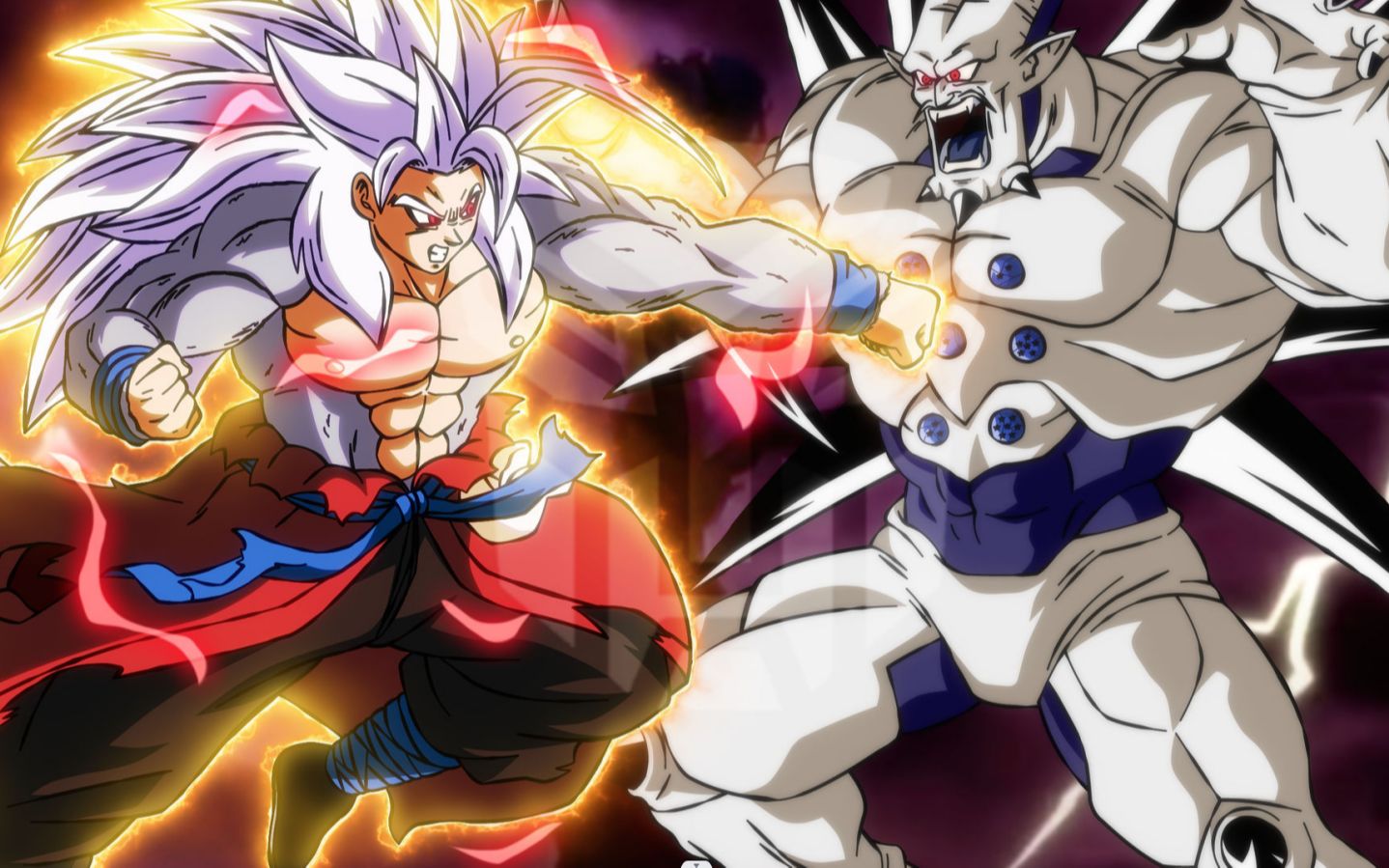 龙珠af七 为了对付三儿子赛高 悟空再次和邪恶一星龙相遇!