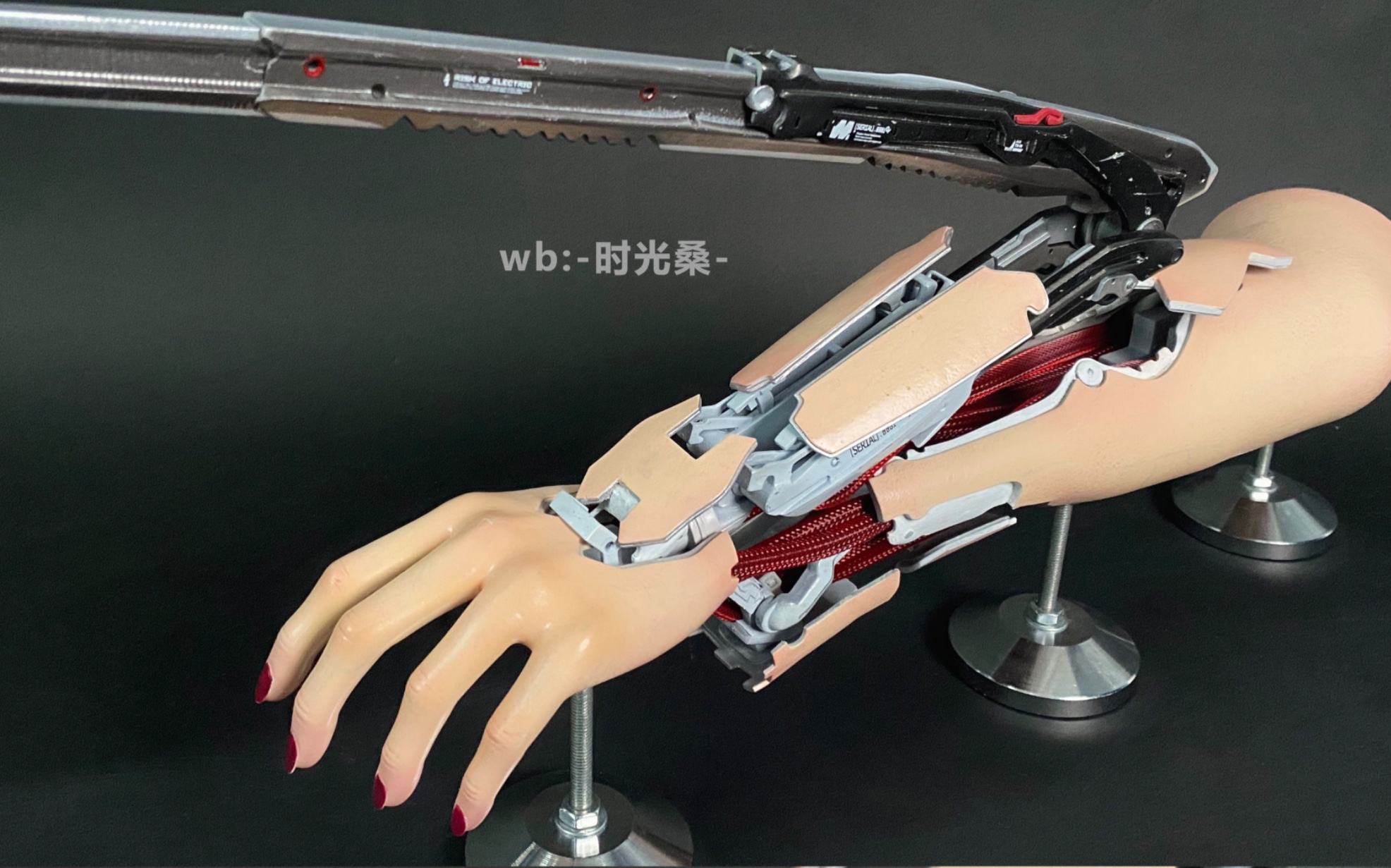 赛博朋克2077螳螂刀制作完成展示-时光cosplay-时光cosp