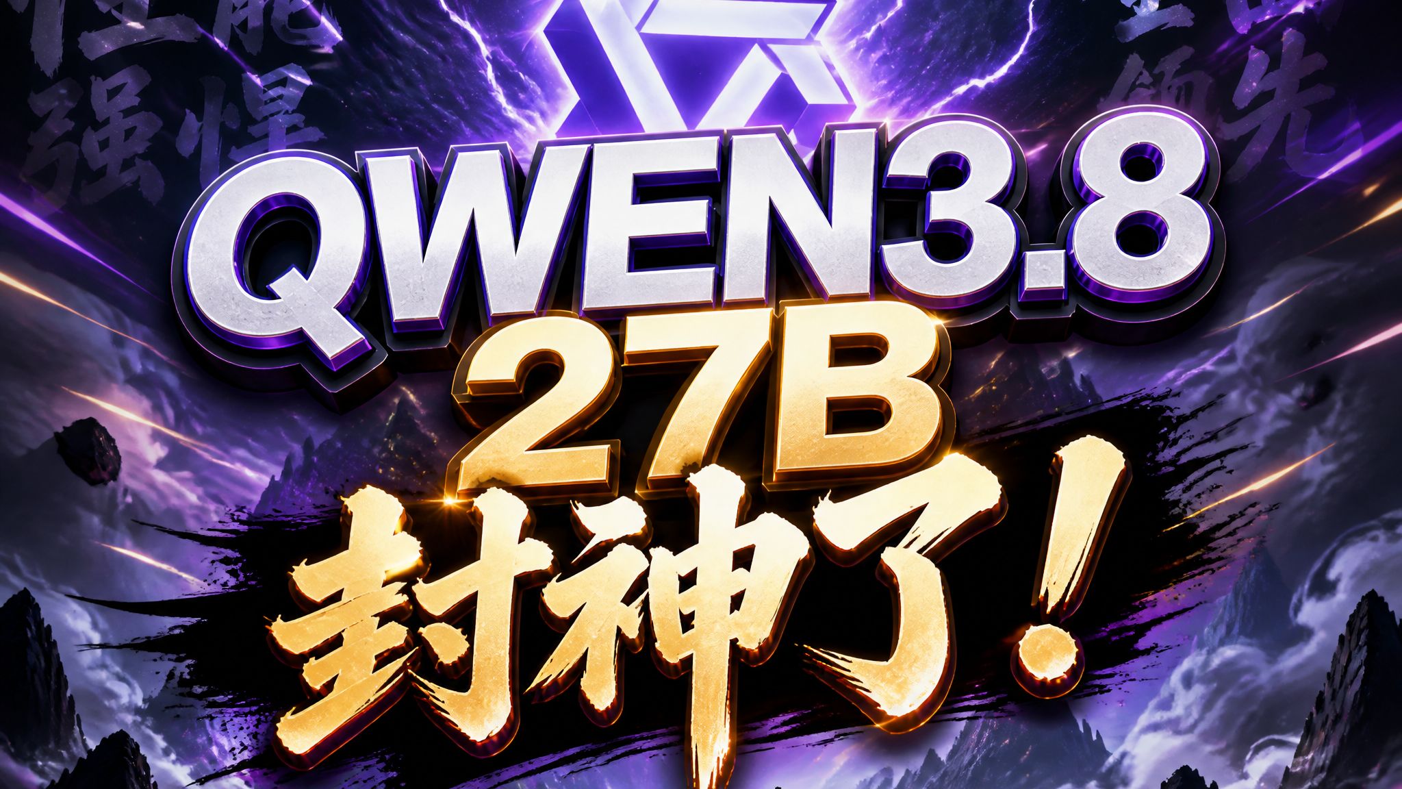 豪爽！qwen3.8 27b这期神了！