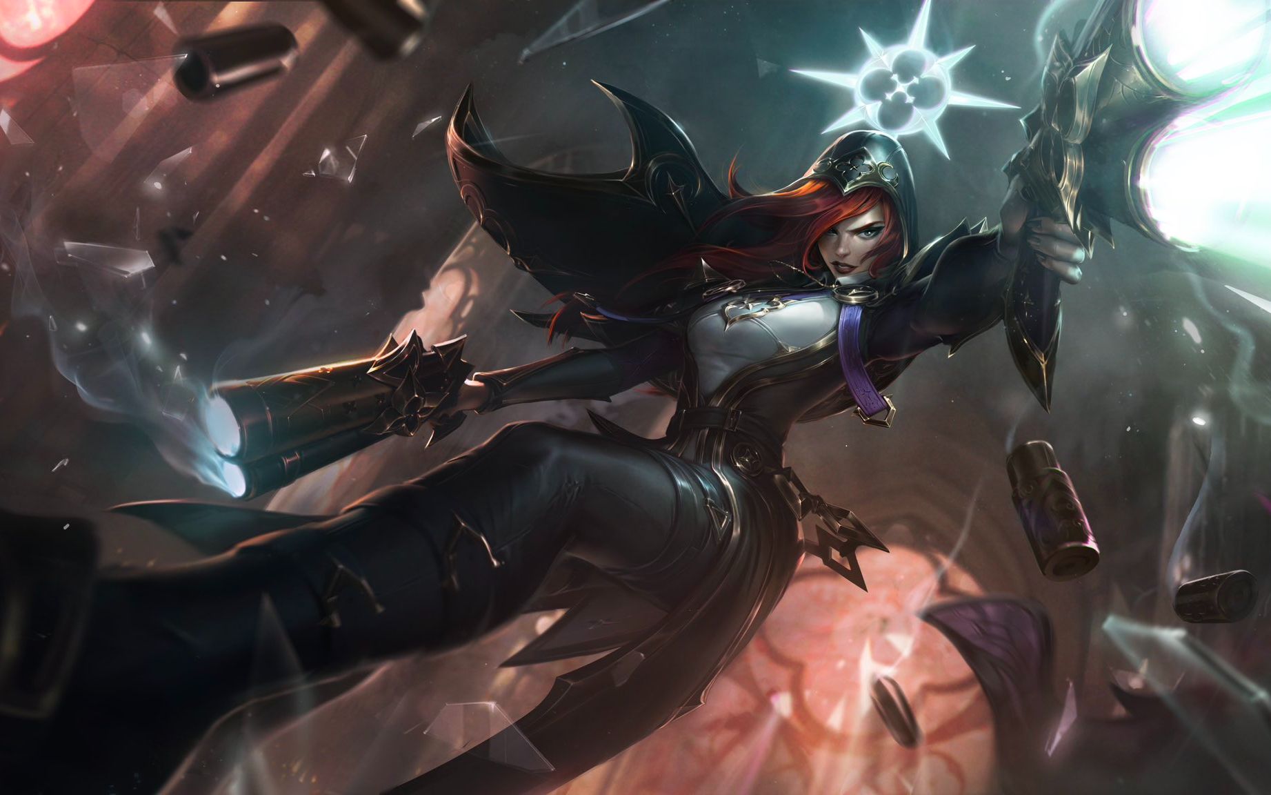 英雄联盟皮肤【绝息圣堂】厄运小姐