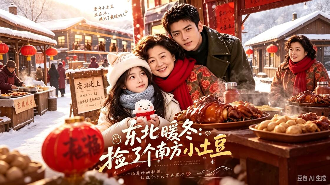 捡了个南方小土豆(66集)AI短剧