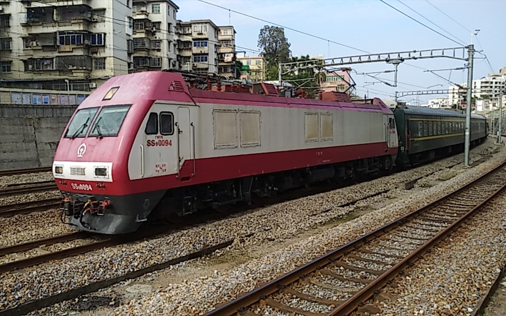 广铁广段ss90094牵引k827南京一广州