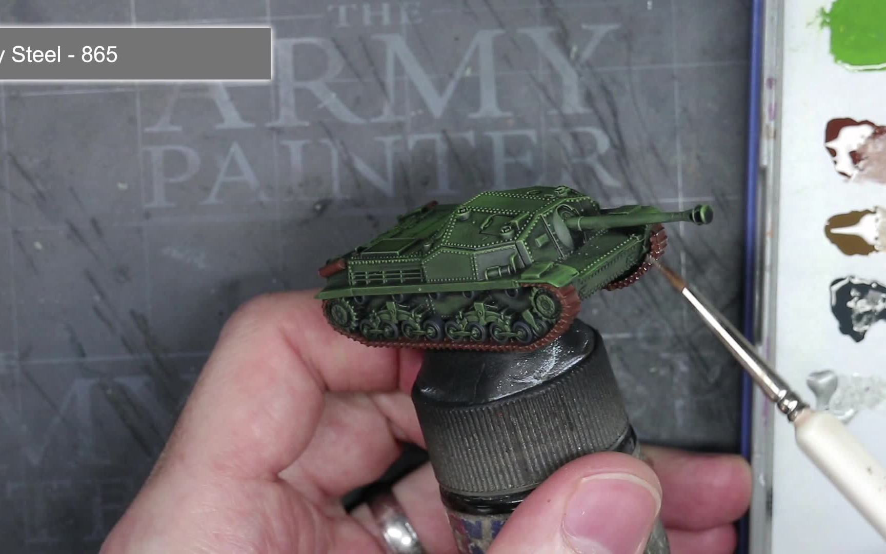 flames of war fow战火 如何快速绘制 二战匈牙利 兹里尼突击炮