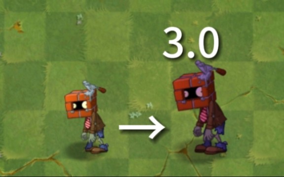 【pvz2殭屍互懟】3.0磚頭vs各種殭屍