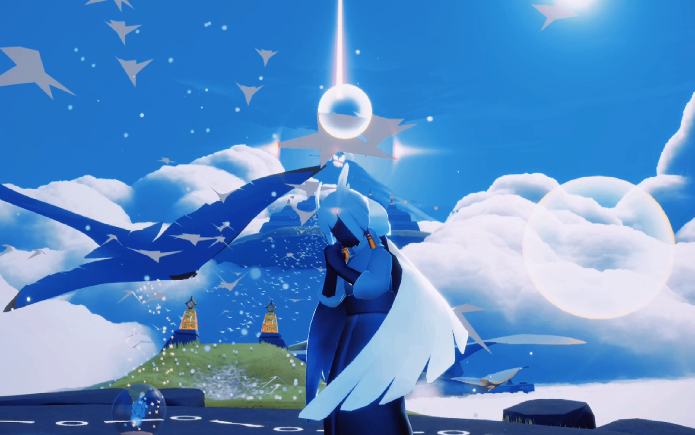 千鸟齐行 鲲鹏共鸣_哔哩哔哩bilibili_sky光遇