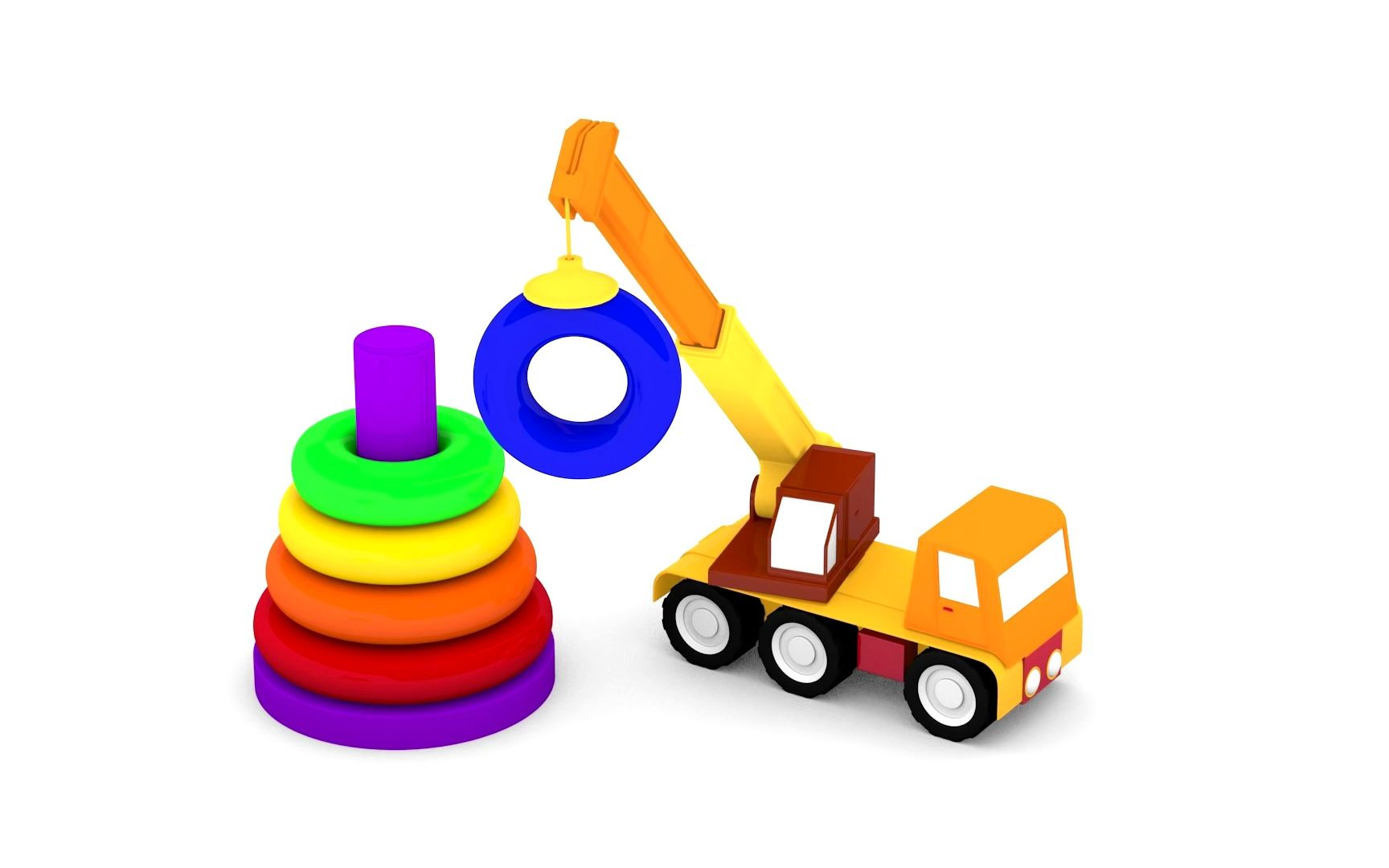 color pyramid 车宝四兄弟 无字幕版 4 cars cartoon cars 英语启蒙