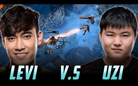 Levi vs Uzi 1V1中路单挑赛 2017 Riot全明星赛 Day1哔哩哔哩bilibili