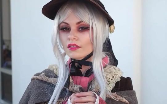 【cosplay】第一个粉头发的小姐姐好可爱哦