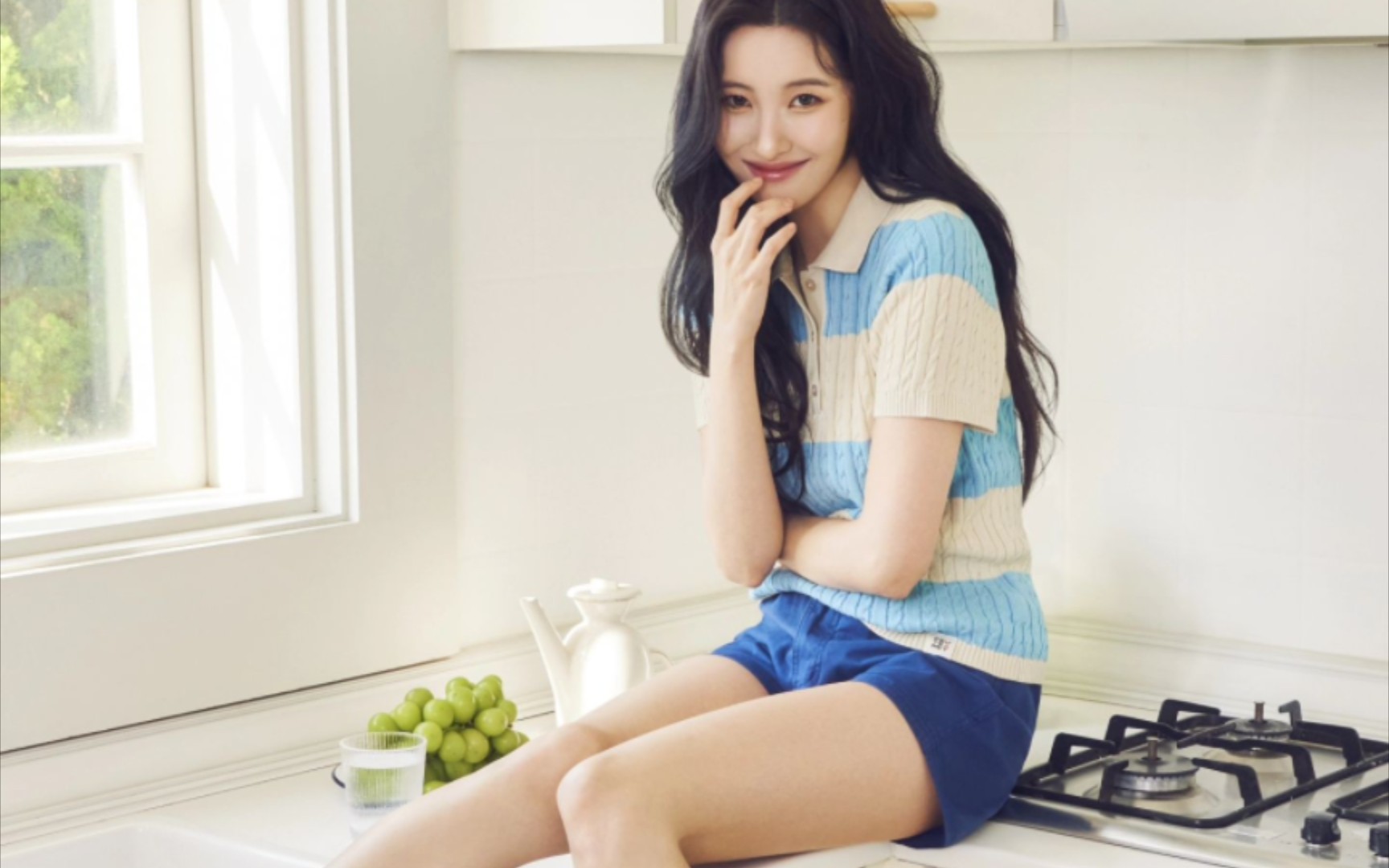 跟着韩星学穿搭-宣美