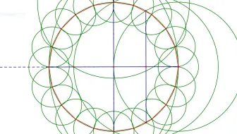 数学尺规作图 7 正9边形 近似 哔哩哔哩 Bilibili