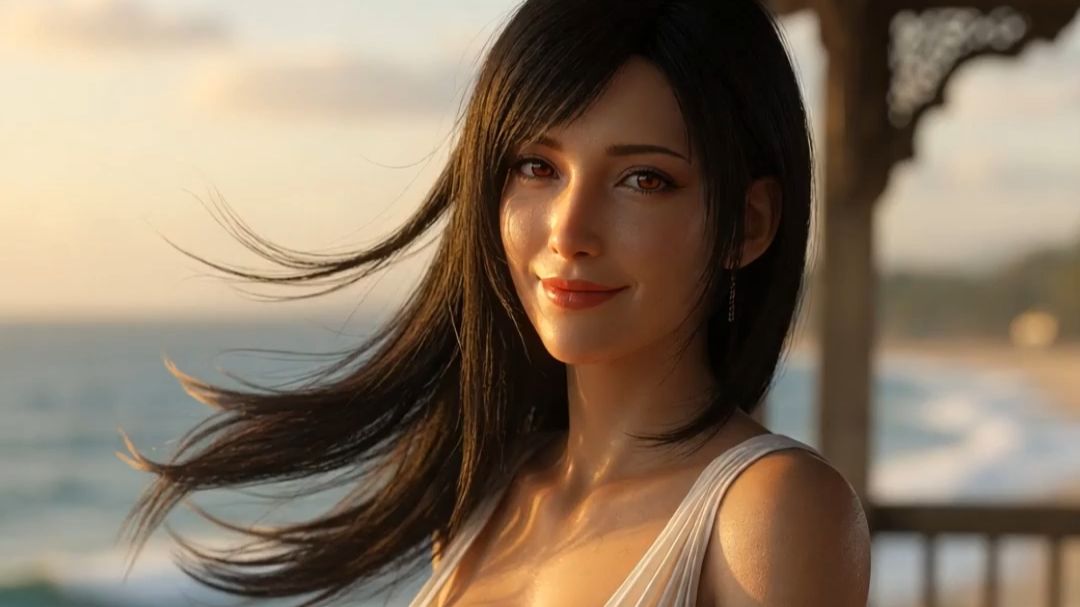 有人想和蒂法一起欣赏夕阳美景吗