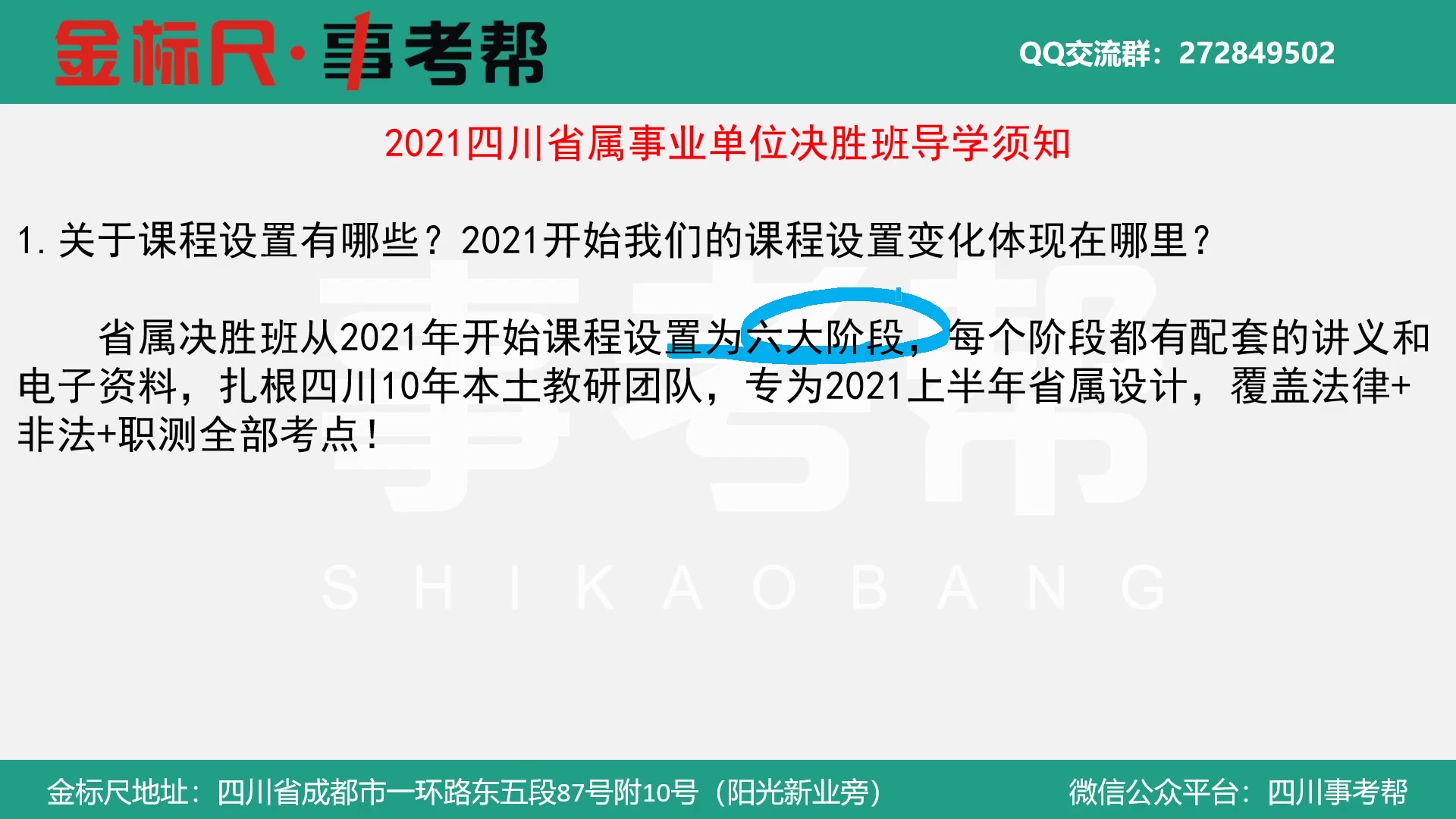 [图]2021四川省属事业单位《综合知识》系统精讲