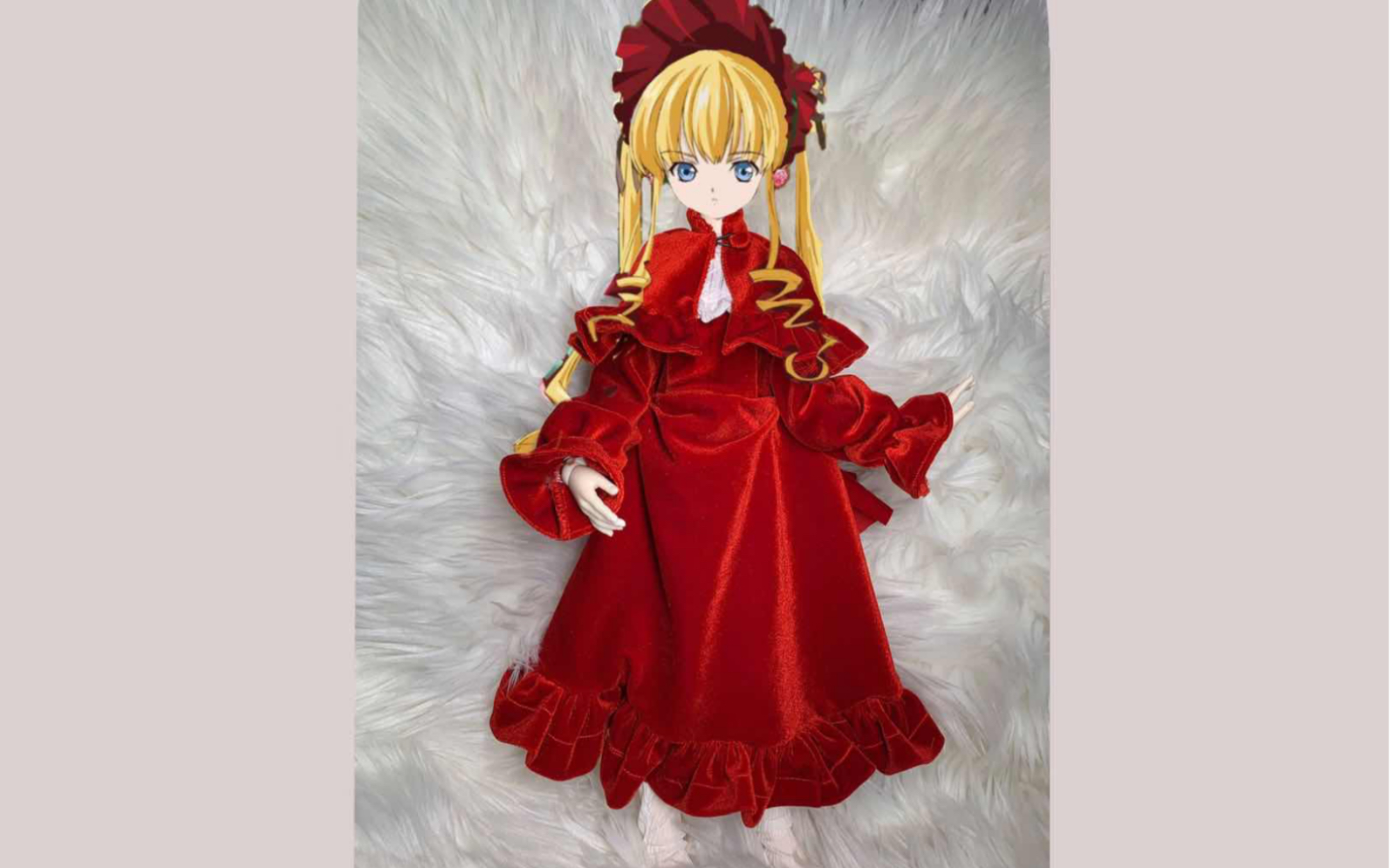 活动作品蔷薇少女066907做一个真红bjd衣服