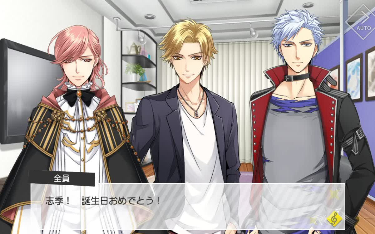 1月25日 月歌寮solids全员给志季庆生(万圣节特殊衣装演出