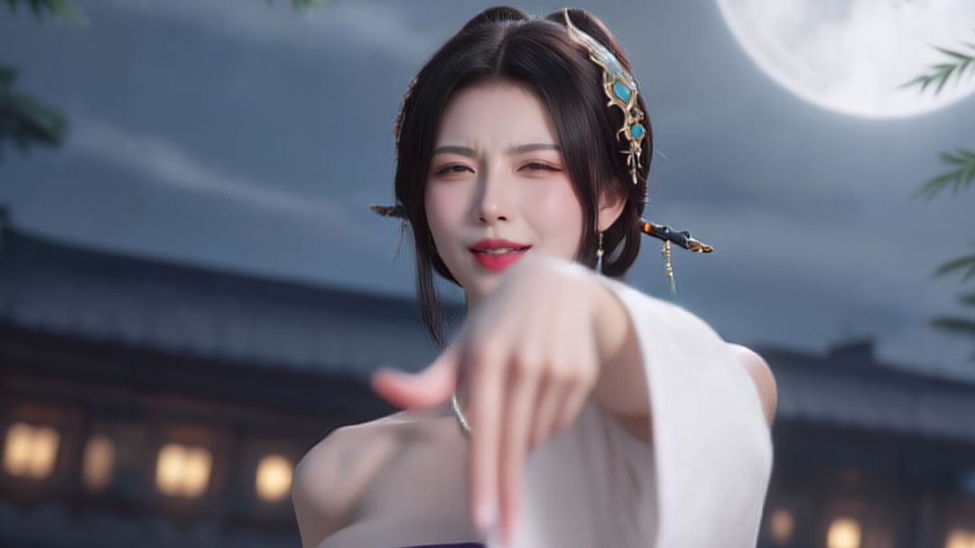 师妹又调皮了~