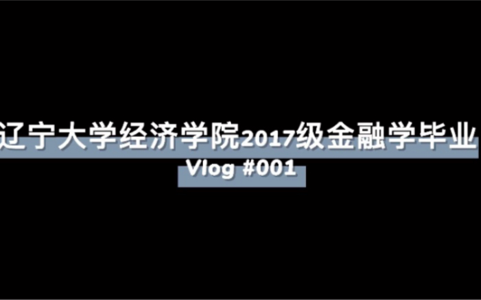 辽宁大学经济学院2017级金融学毕业vlog哔哩哔哩bilibili