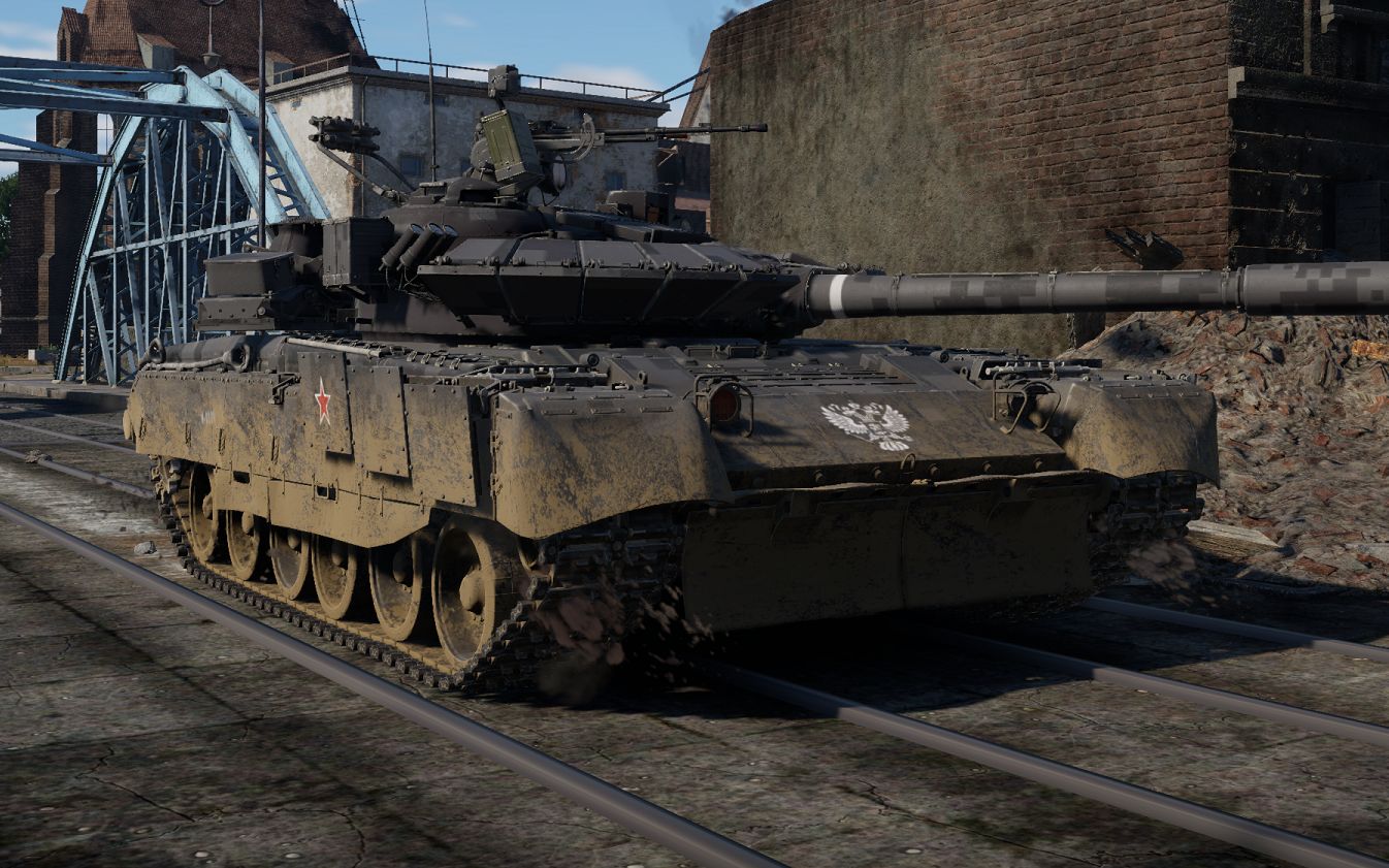 【战争雷霆】t-80bvm单车巷战9杀!