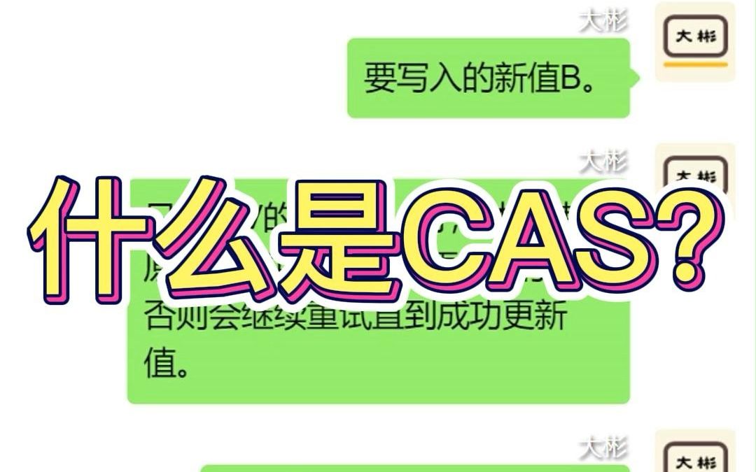 什么是CAS?哔哩哔哩bilibili