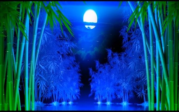 培训机构中秋节元旦晚会唱歌跳舞走秀孔雀舞大屏幕舞台led背景视频素