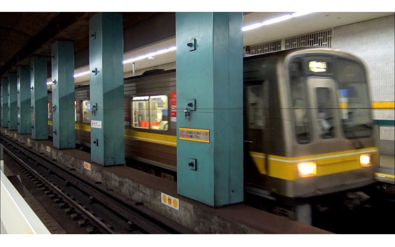 4k名古屋市営地下鉄东山线5050形5165编成三菱gtovvvfn1000形三菱igbt