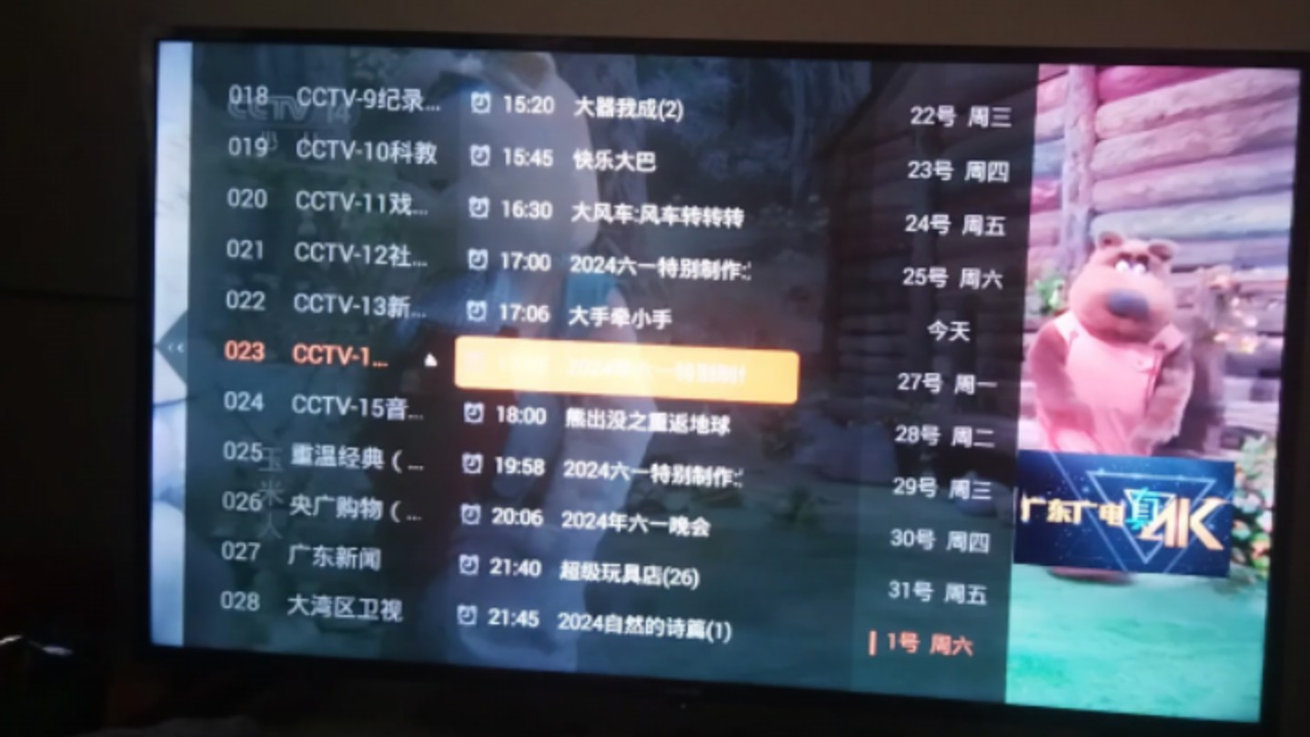 【全网首发】CCTV14少儿频道2024六一特别编排节目表,要播熊出没大电影了!!!哔哩哔哩bilibili