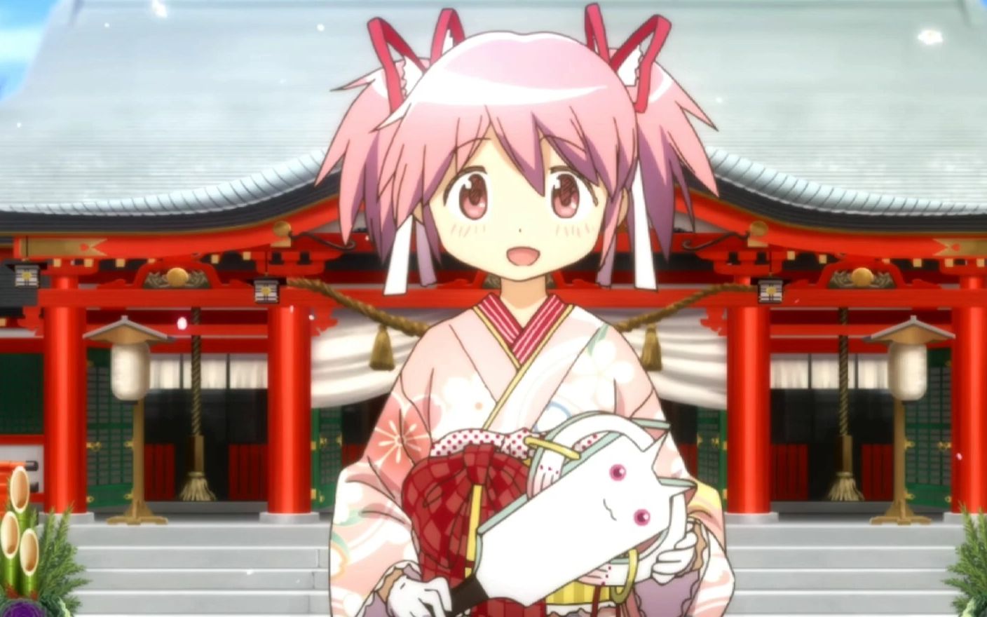 鹿目圆新年祝福-cxlxmxtx-终极治愈-哔哩哔哩视频