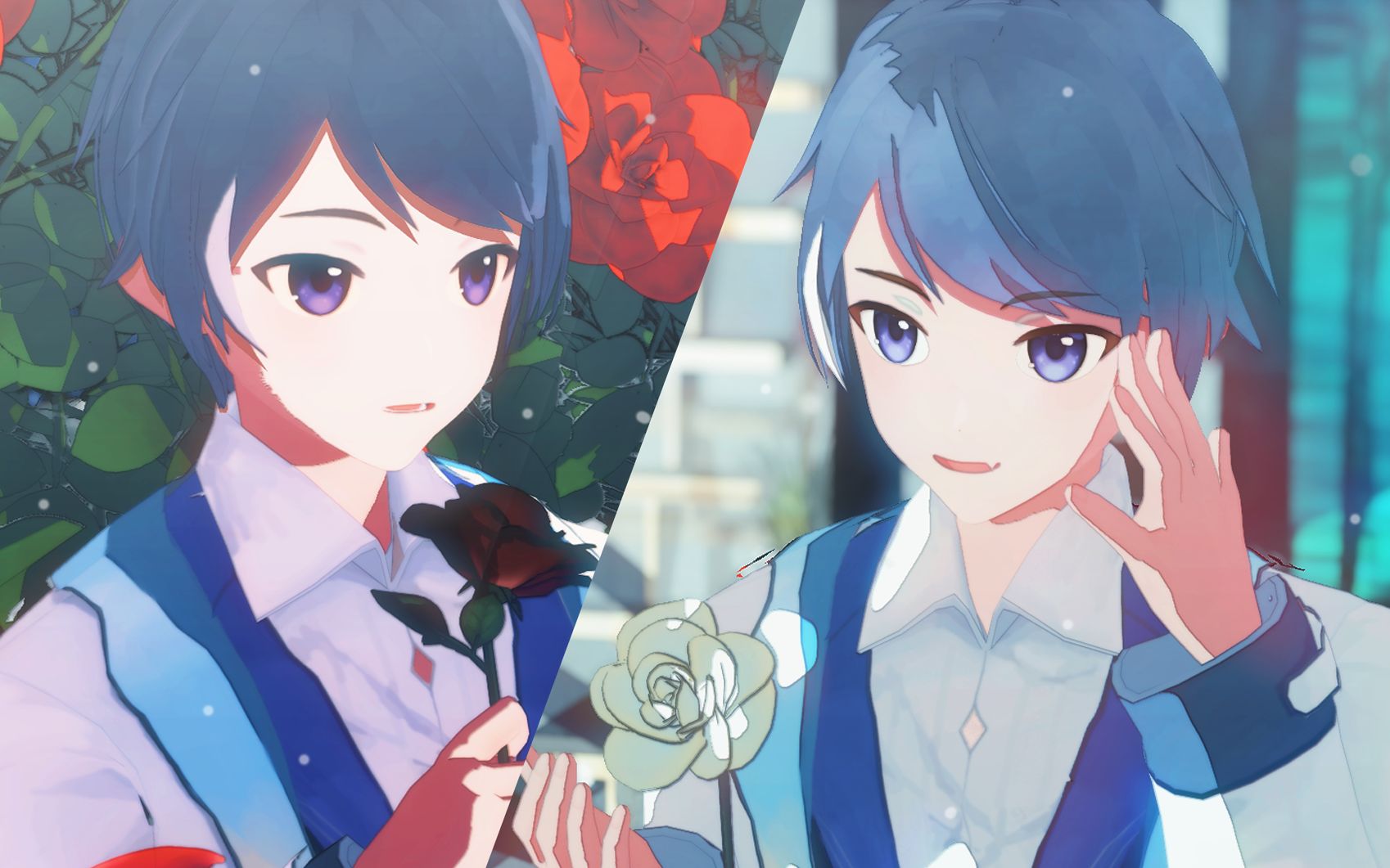 【五维介质mmd】智者不坠入爱河,当个笨蛋好像也还不错【牧心】幸运