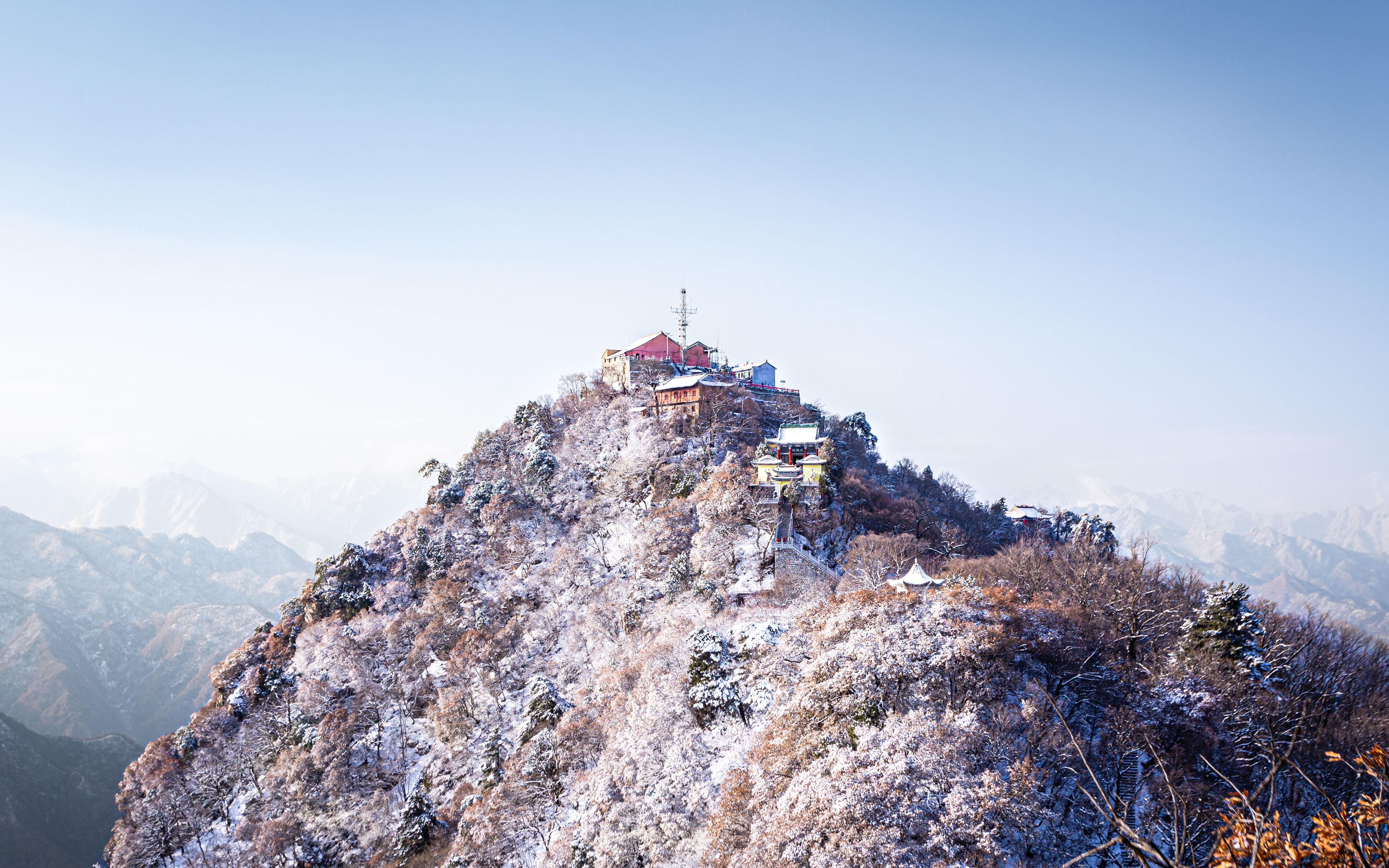 记山行 | 年轻人徒步路上的风光短片 | 冬日秦岭南五台