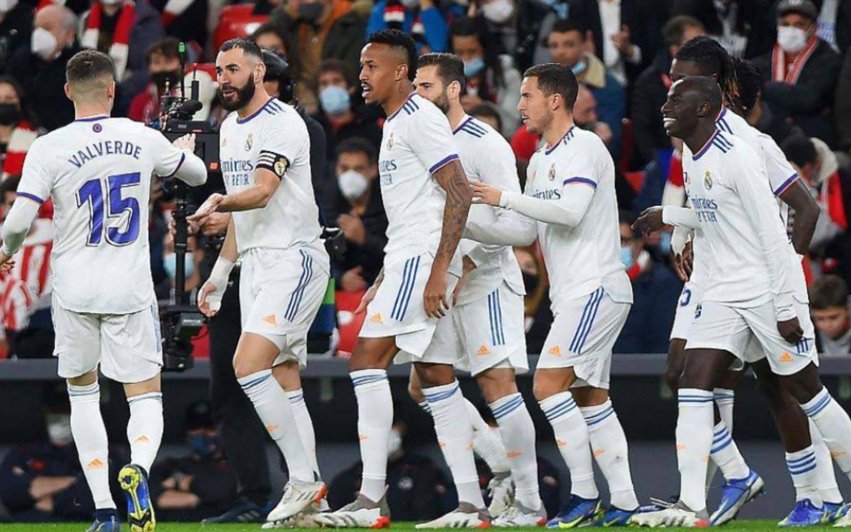 本泽马双响,皇马2021完美收官!_哔哩哔哩_bilibili