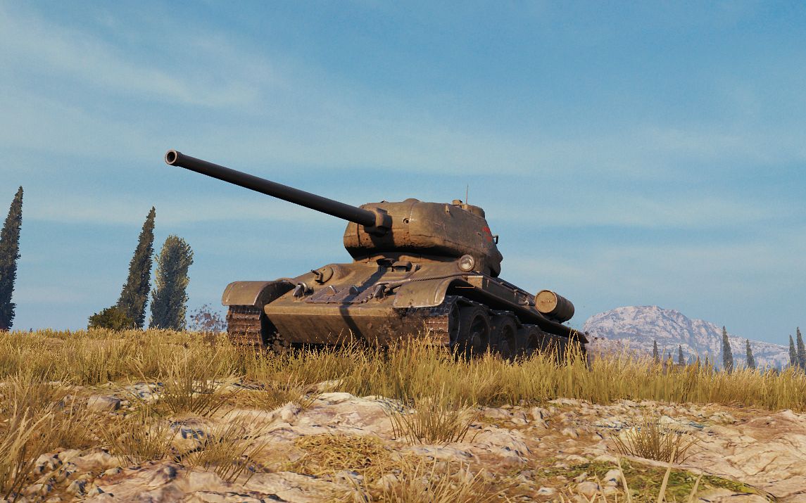 【坦克世界】t-34-85 3杀2100输出得m