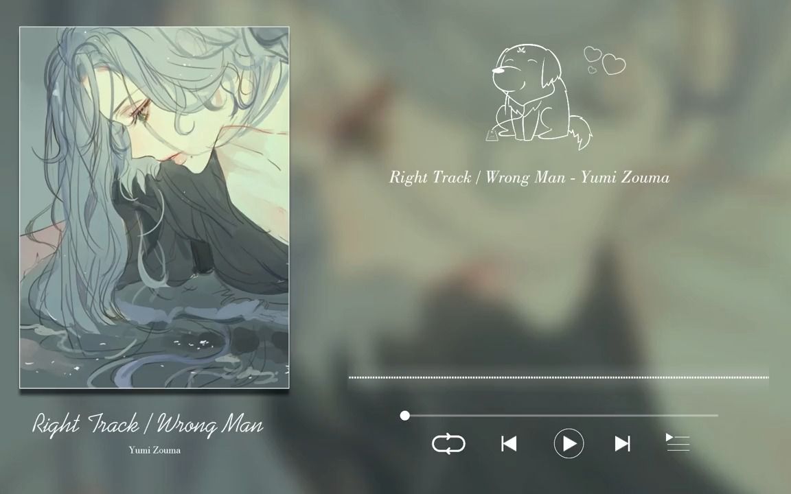 [图]【日推歌单】《Right Track Wrong Man》