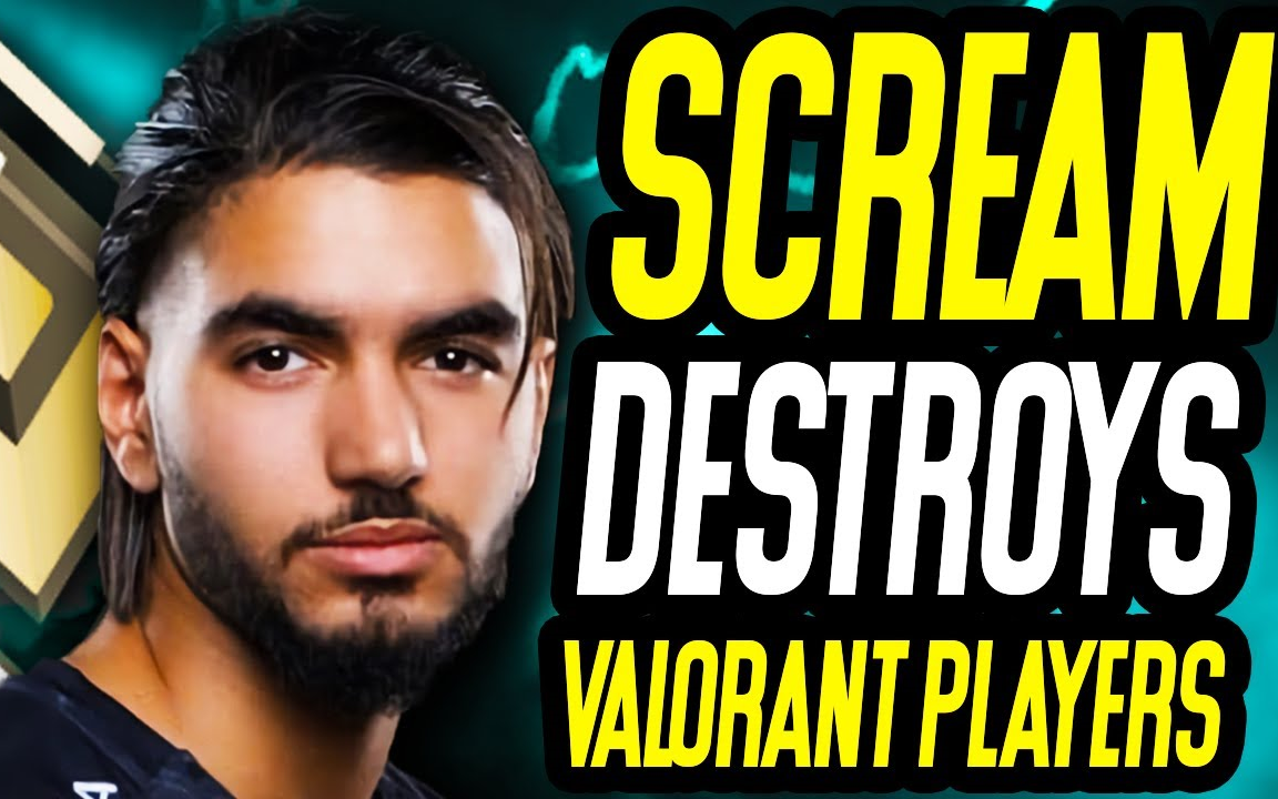 valorant爆头哥scream瓦罗兰特精彩击杀集锦