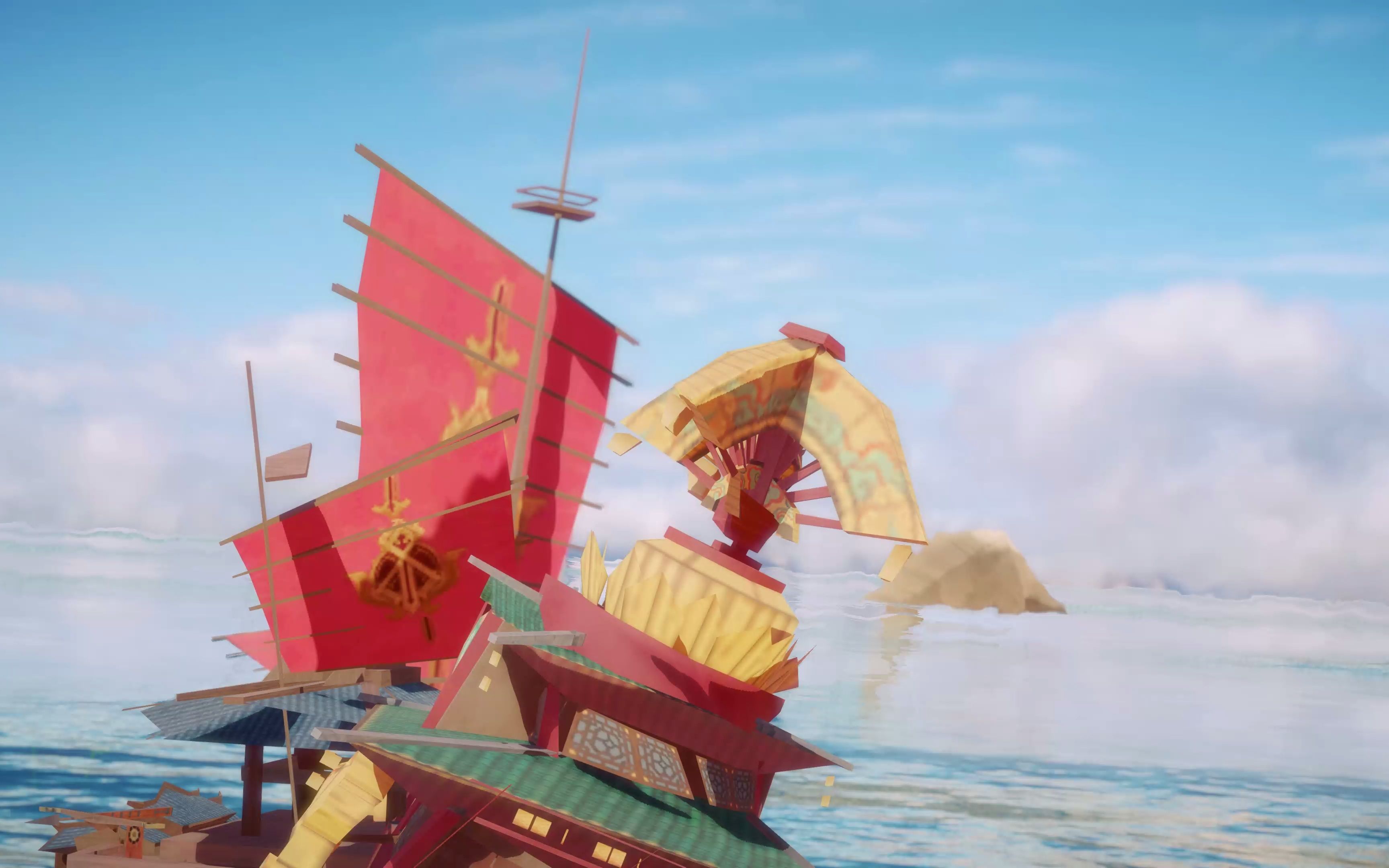 危险派对但是是珠钿舫和死兆星号