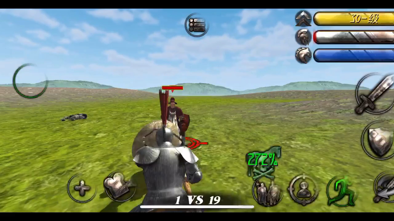 钢铁之躯21v33尽力了弓箭手太烦人操作有失误