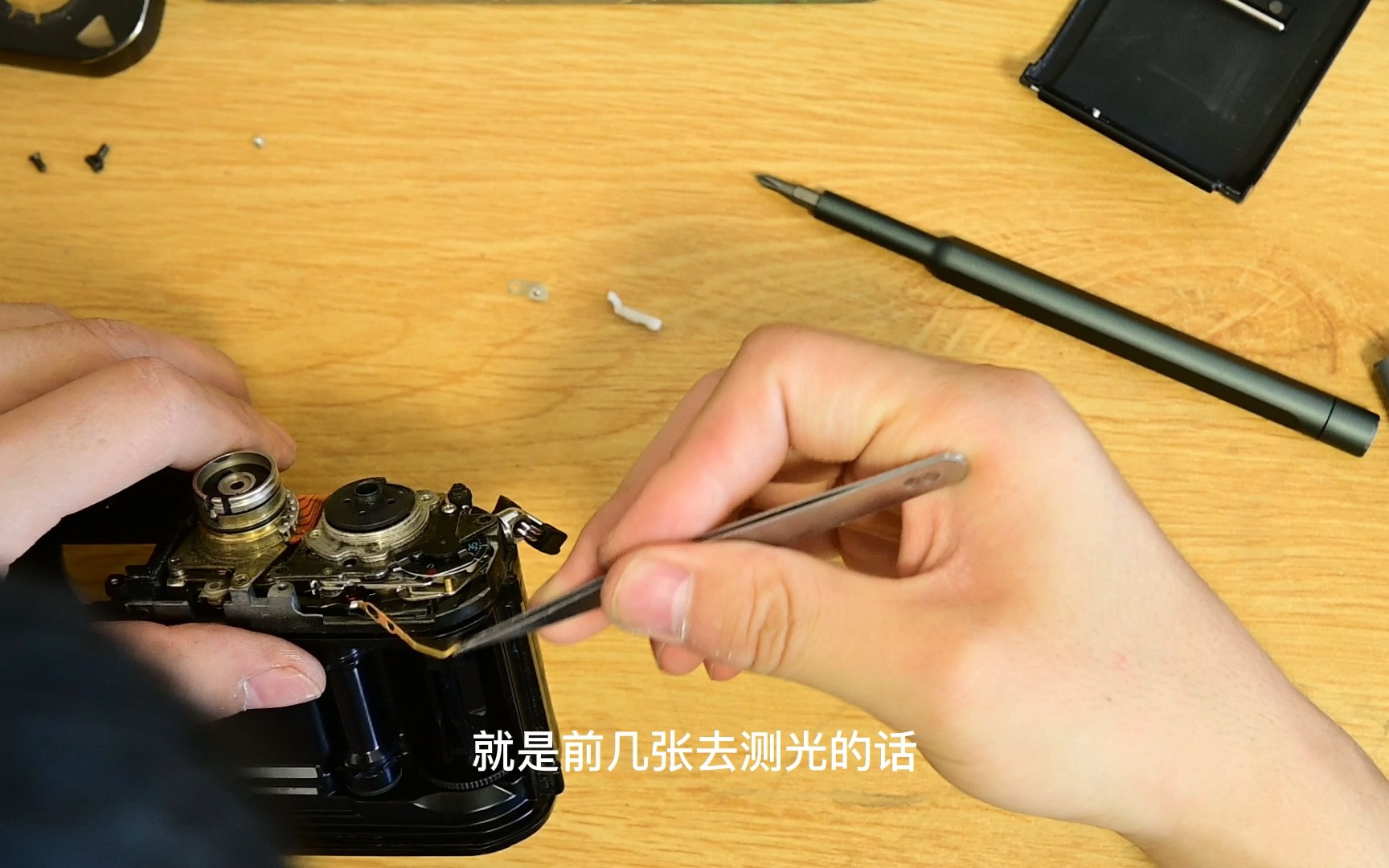 尼康f3秘改全程测光,计数器维修_哔哩哔哩_bilibili