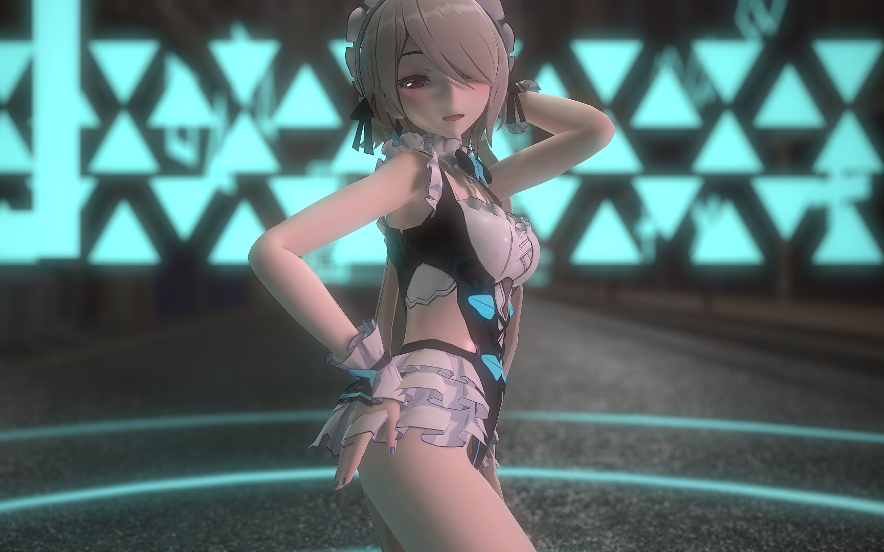 【崩坏mmd】泳装丽塔带你清凉一夏-----everglow - bon bon chocolat