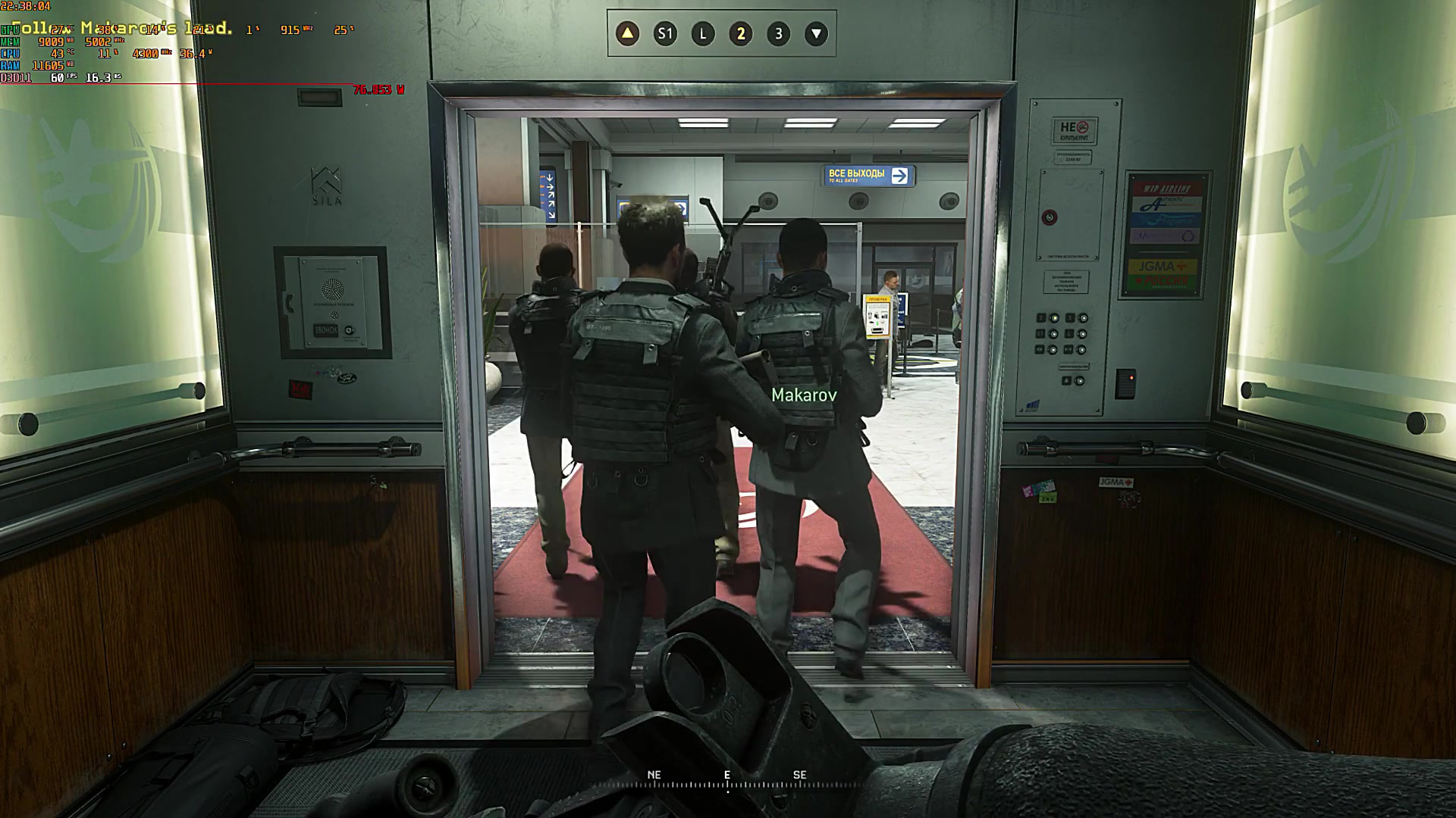 【别说俄语】使命召唤6现代战争2重制版 3080显卡 2k 最高画质 03