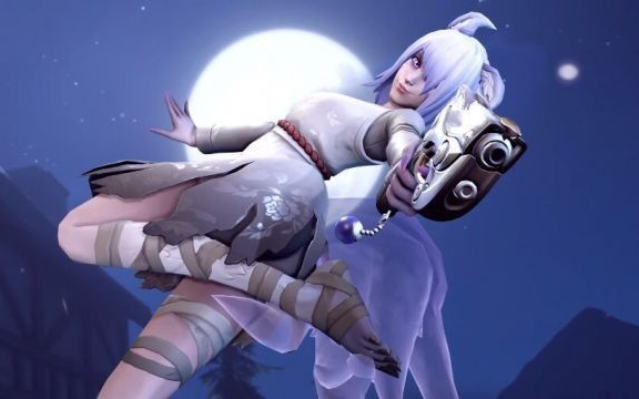 【ow开箱】目标:万圣节dva限定皮肤!