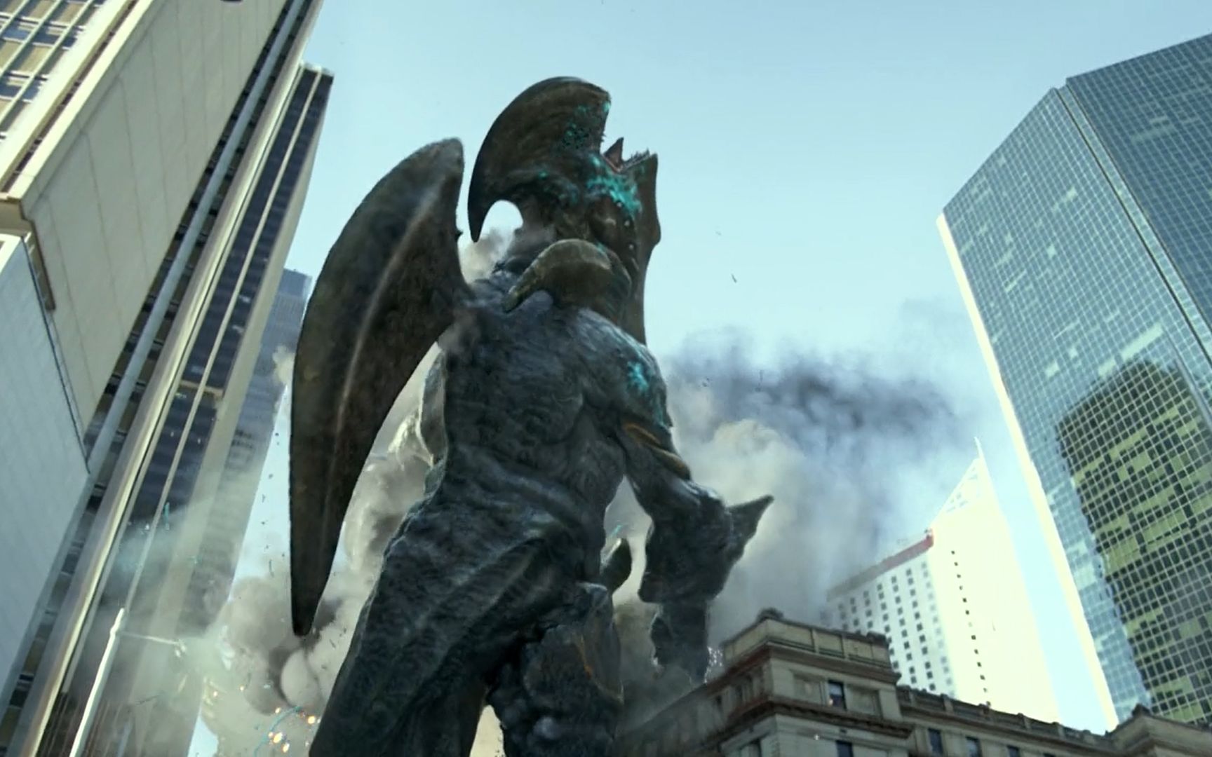 50米高的怪兽疯狂袭击人类,导弹都伤不了它,然而更大的灾难还在后面!